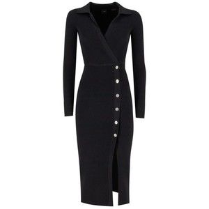 Pinko Button-Up Midi Dress - NWT